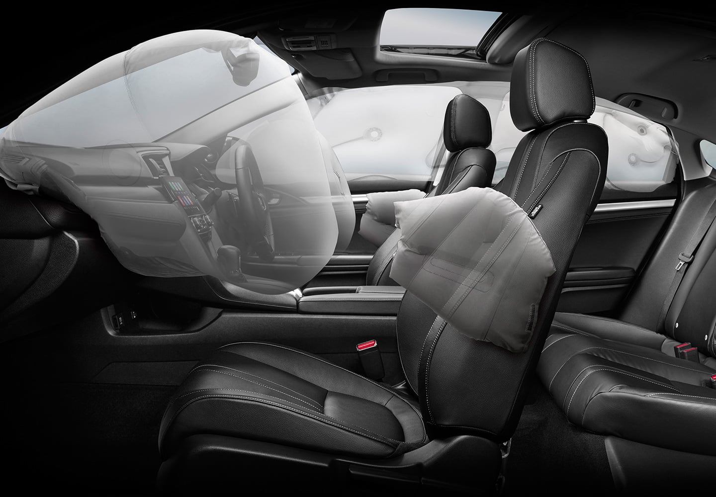 SIX AIRBAGS